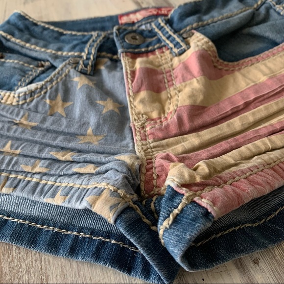 YMI Other - American Flag Shorts
